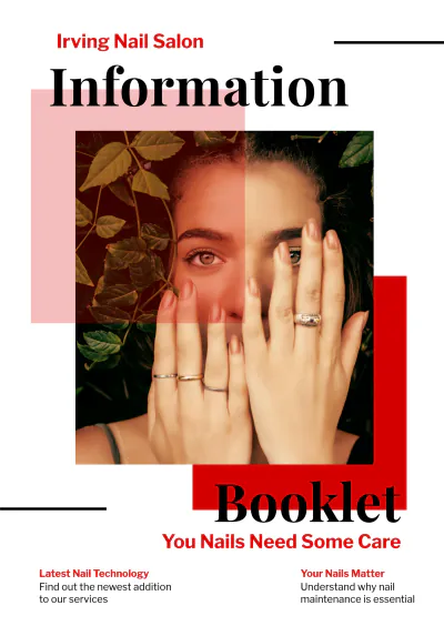 Free Information Booklet Template to Edit Online