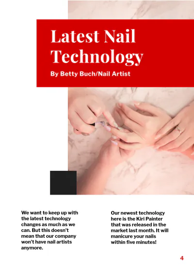 Free Information Booklet Template to Edit Online