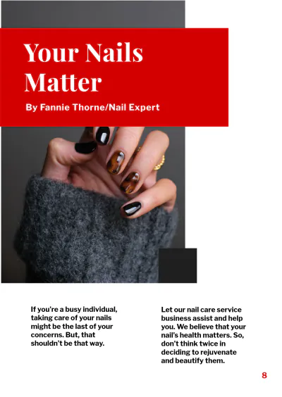 Free Information Booklet Template to Edit Online