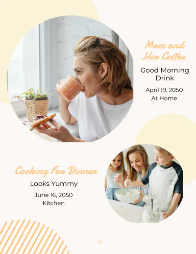 Free Mother's Day Photo Book Template to Edit Online