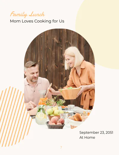 Free Mother's Day Photo Book Template to Edit Online