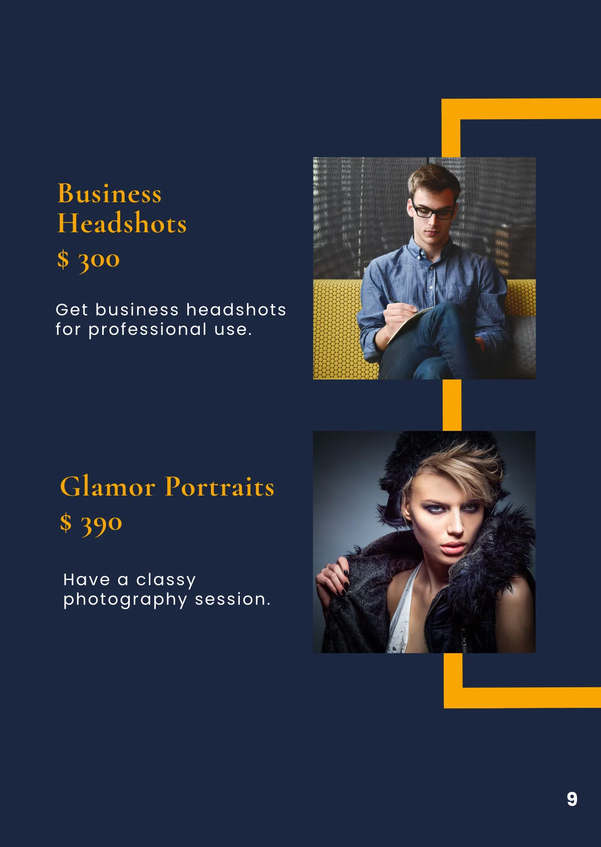 Free Photography Booklet Template to Edit Online