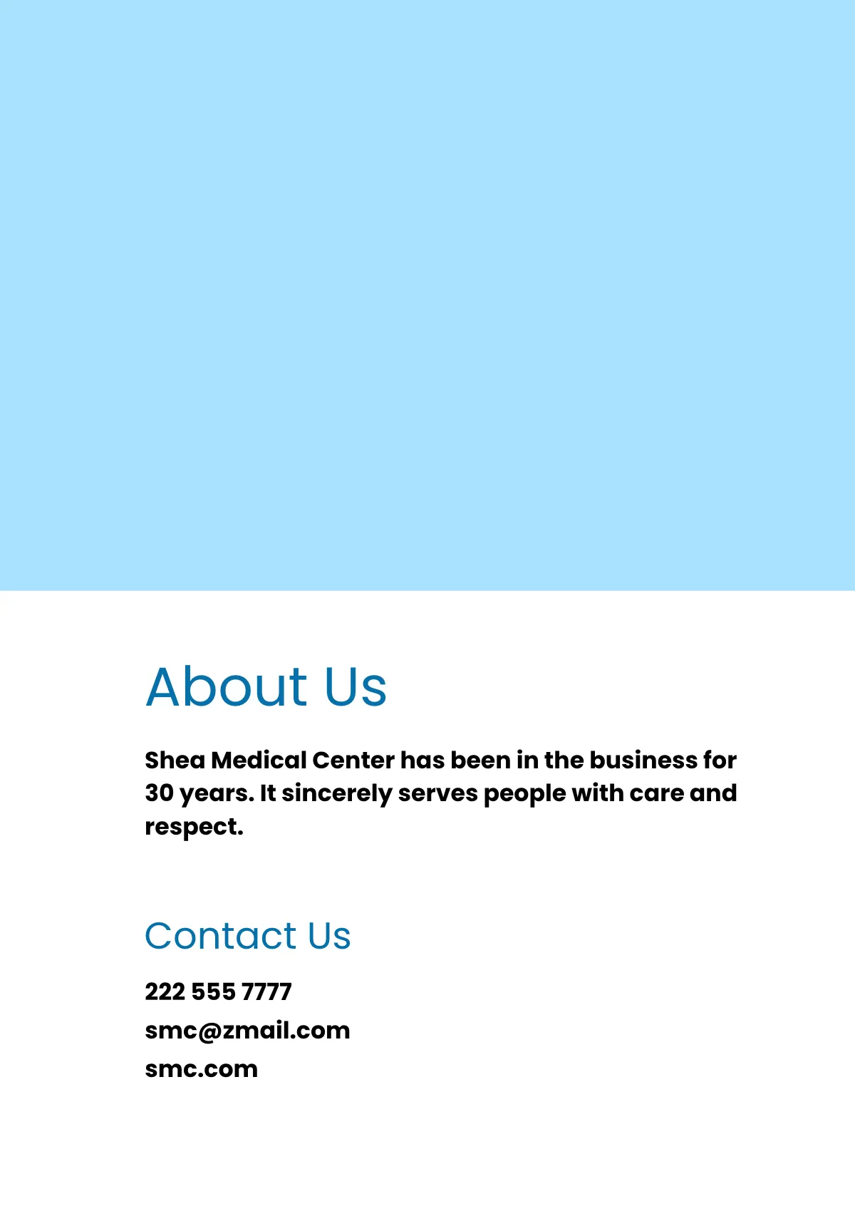 Free Medical Booklet Template to Edit Online