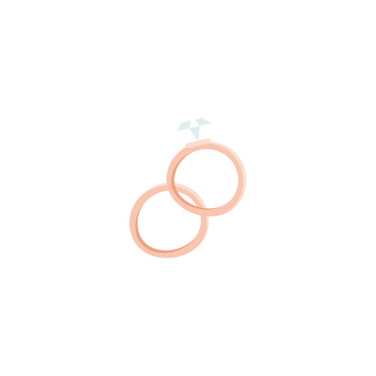 Wedding Ring Illustration Template