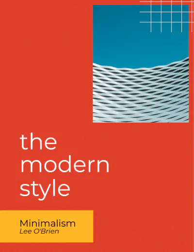Free Minimalist Architecture Photo Book Template to Edit Online