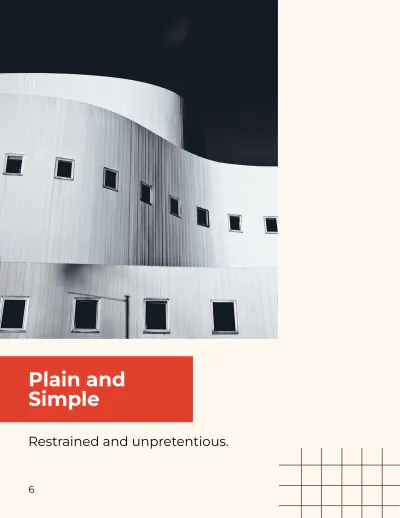 Free Minimalist Architecture Photo Book Template to Edit Online