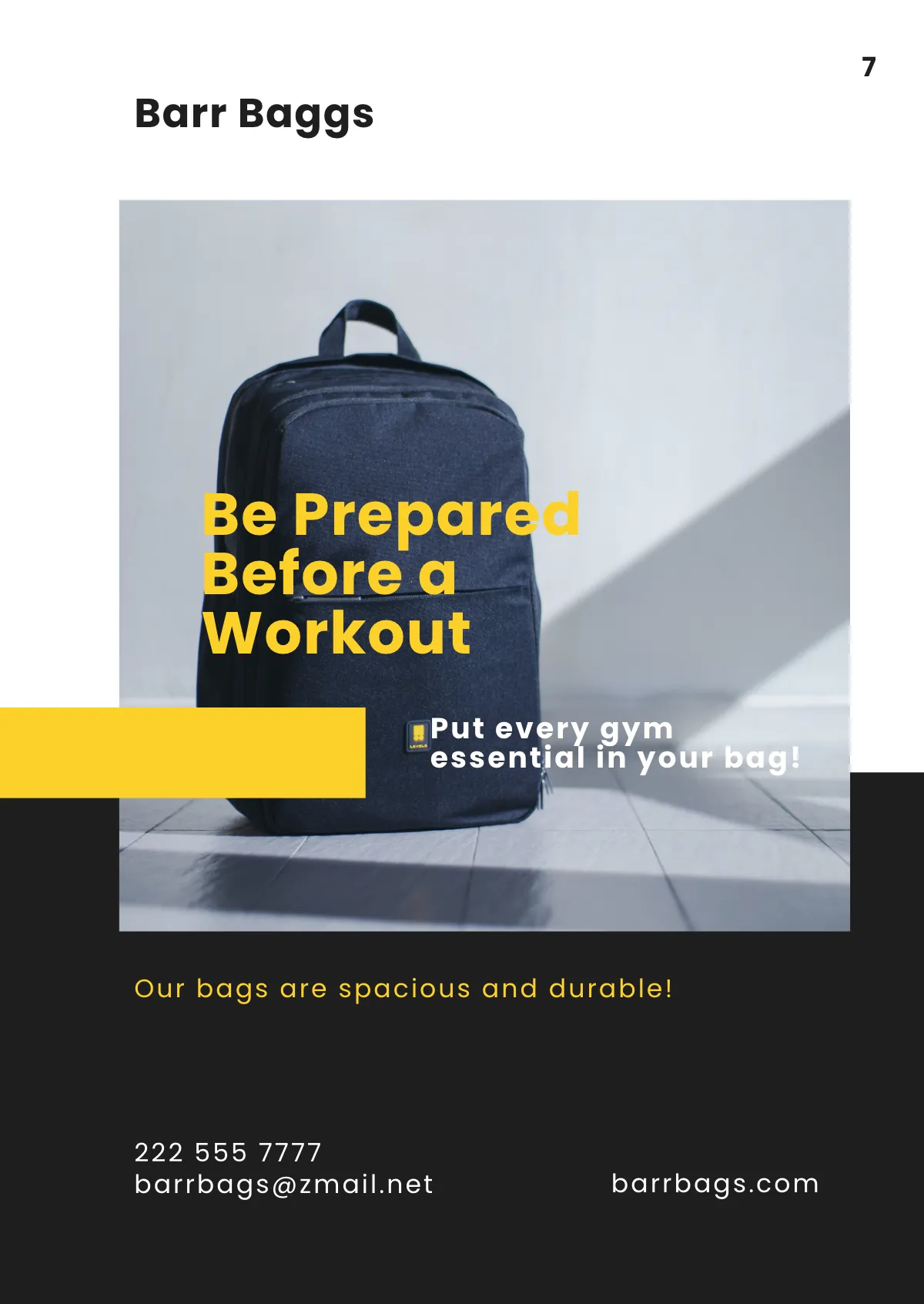 Free Fitness Booklet Template to Edit Online