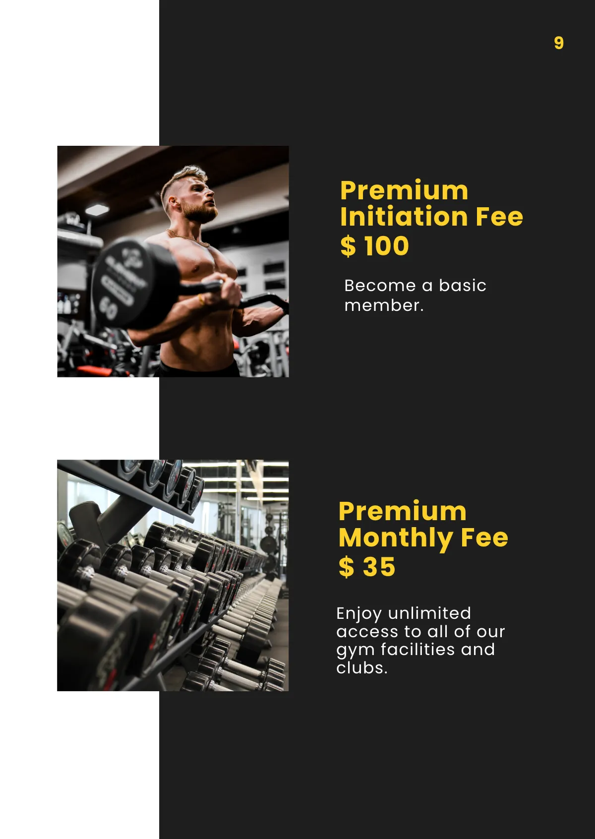Free Fitness Booklet Template to Edit Online