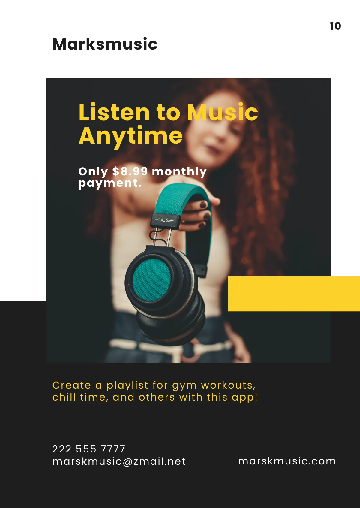 Free Fitness Booklet Template to Edit Online