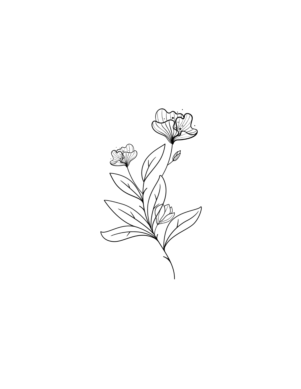 Page 2 FREE Flower Templates Examples Edit Online Download 