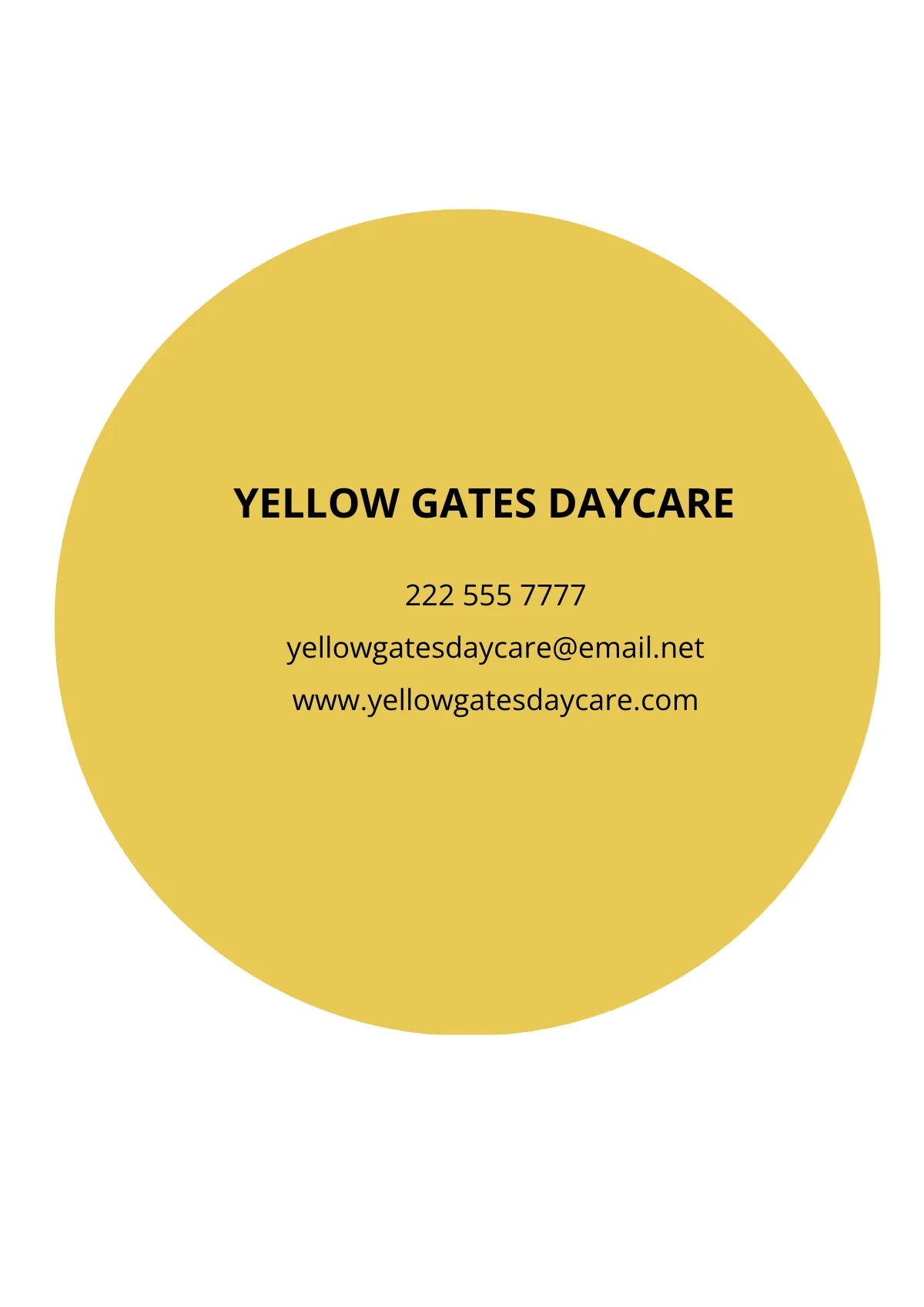 Free Daycare Employee Handbook Template to Edit Online