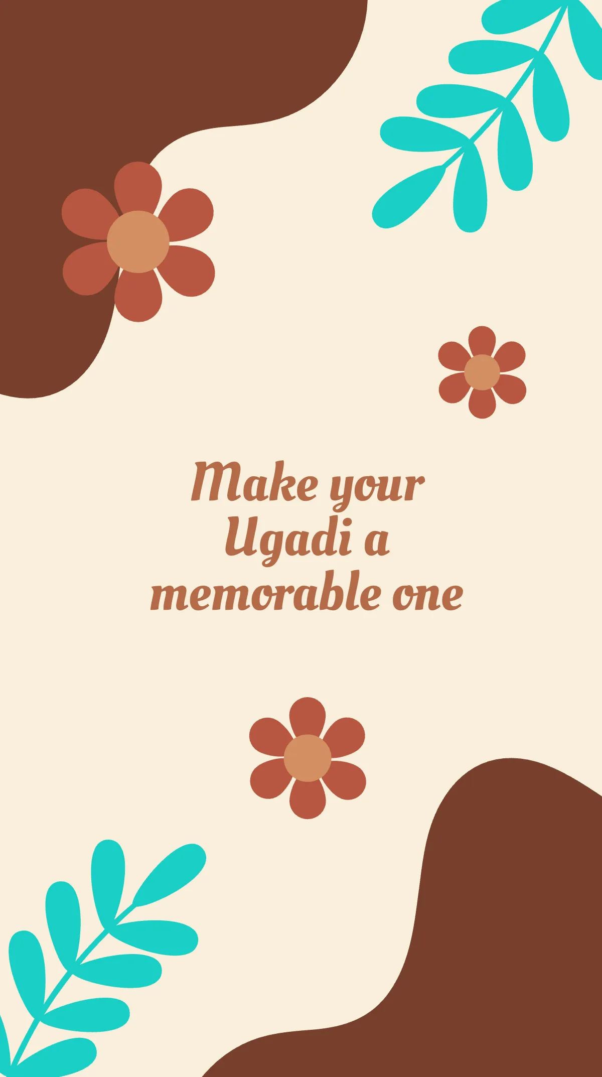Ugadi Quote Instagram Story Template