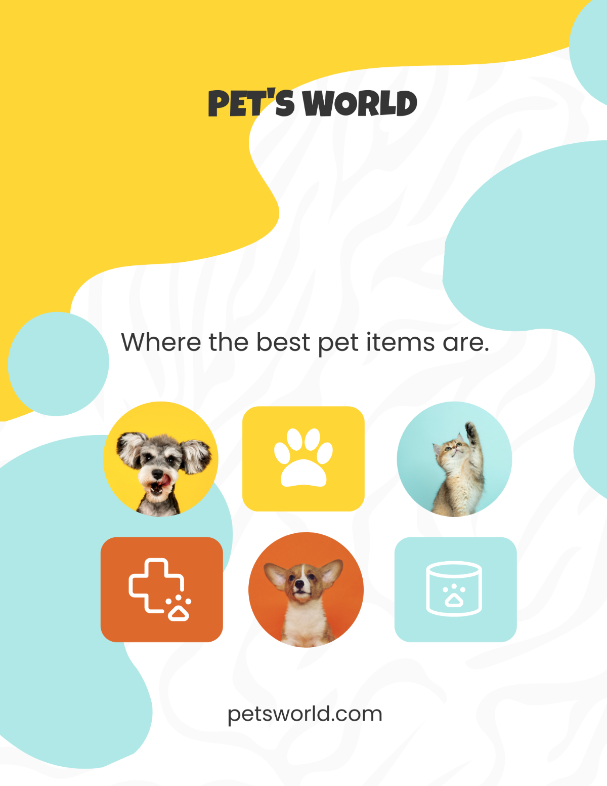 Pet Ecommerce Store Flyer