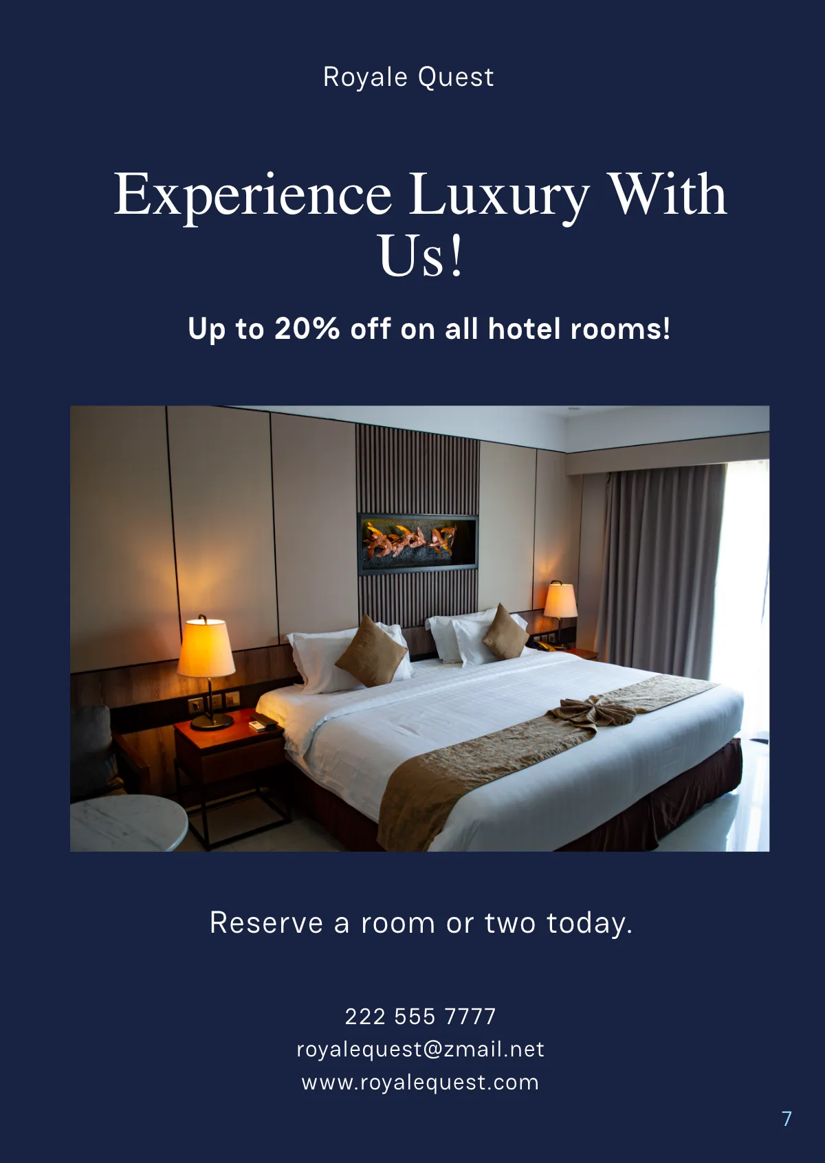 Free Furniture Booklet Template to Edit Online