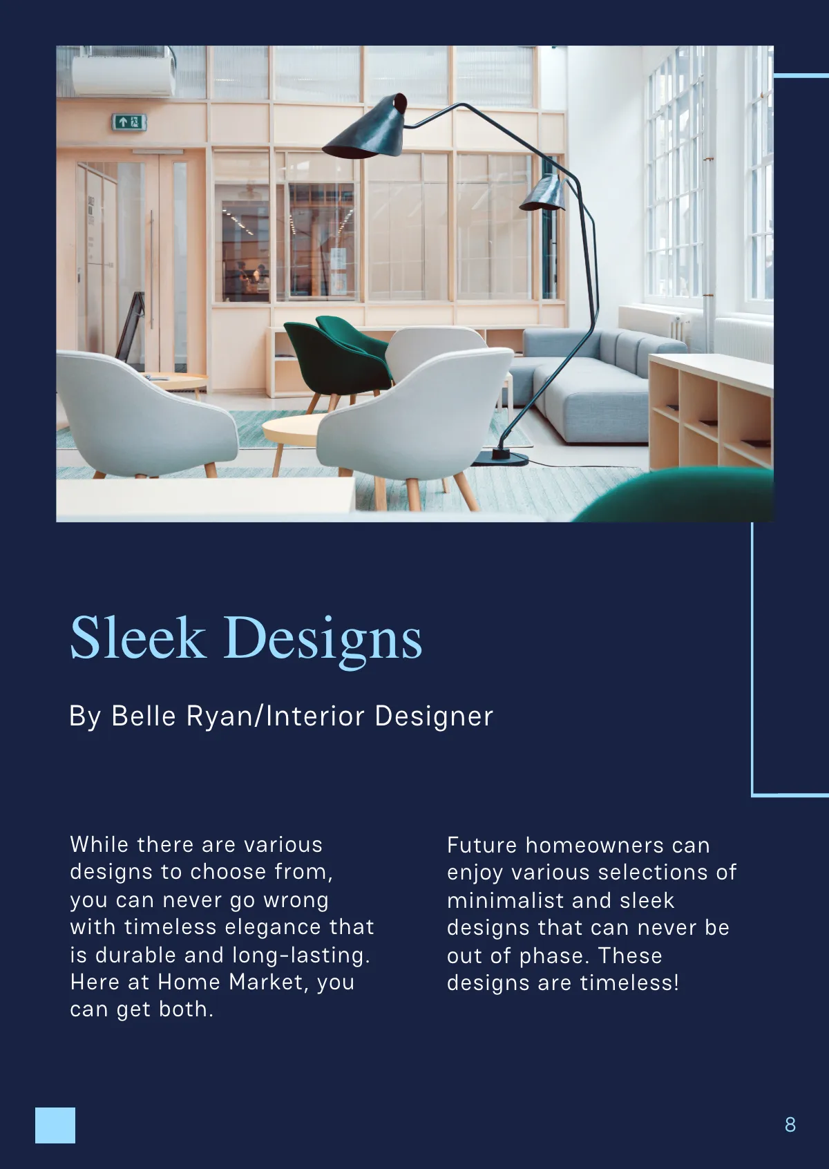 Free Furniture Booklet Template to Edit Online
