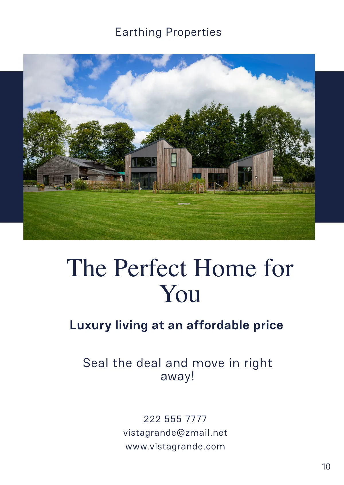 Free Furniture Booklet Template to Edit Online