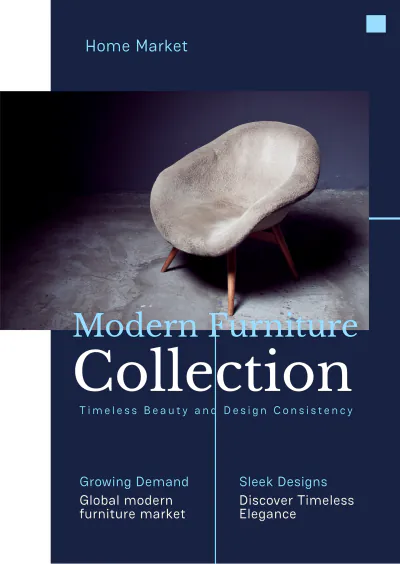 Free Furniture Booklet Template to Edit Online