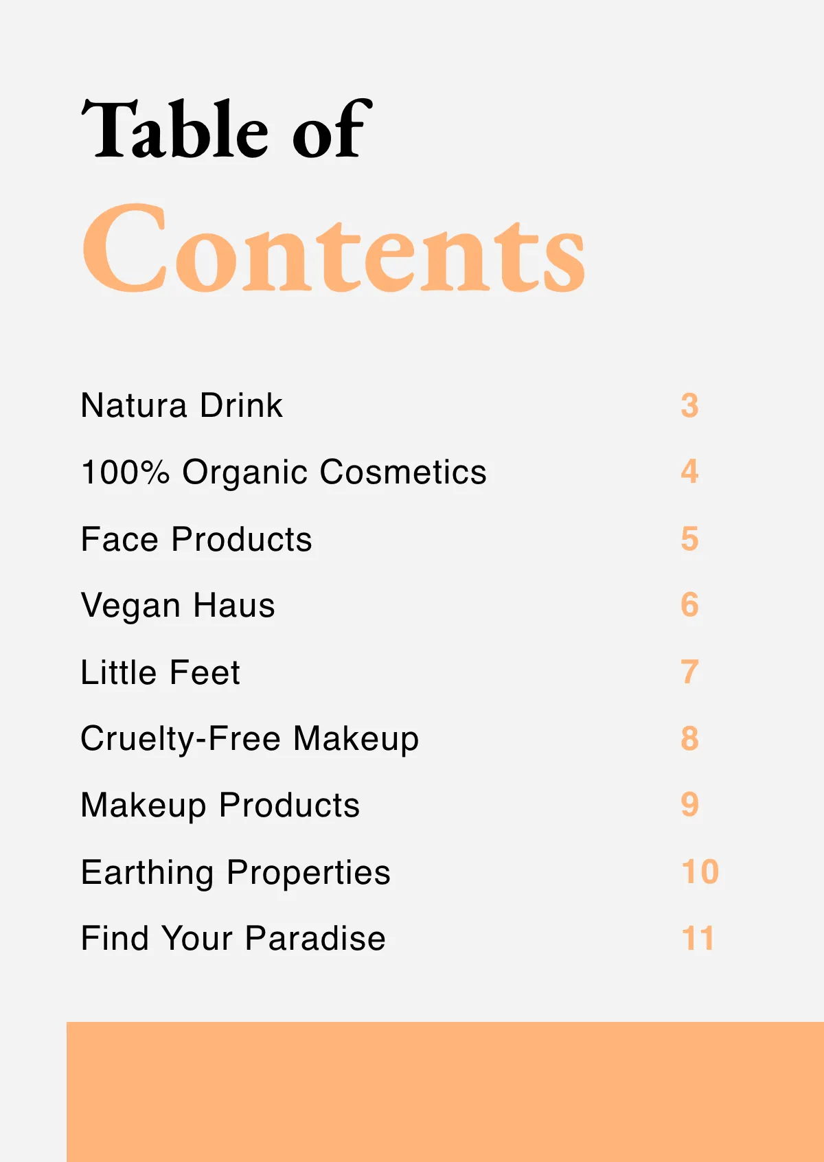 Free Cosmetics Booklet Template to Edit Online