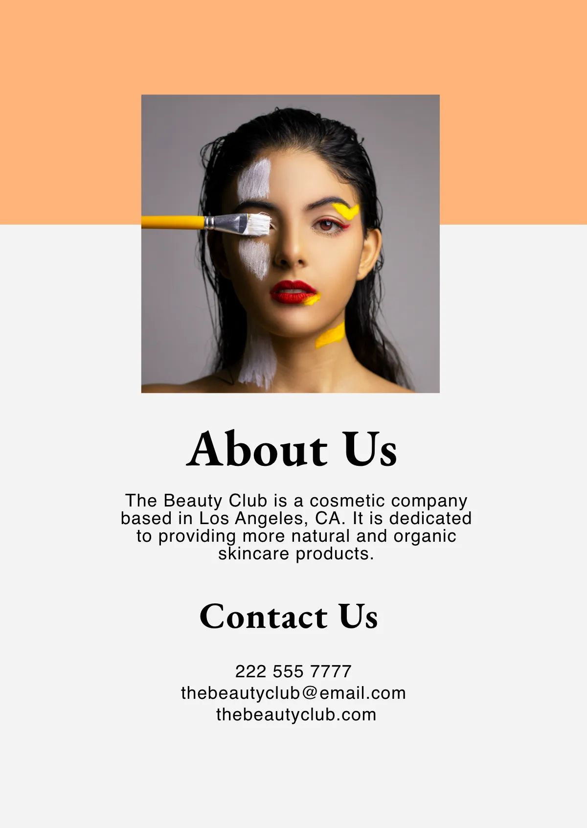 Free Cosmetics Booklet Template to Edit Online