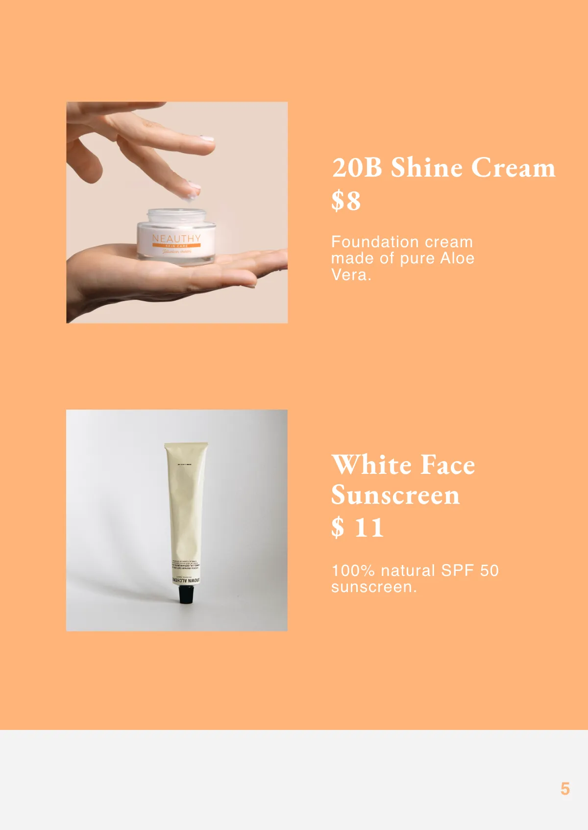 Free Cosmetics Booklet Template to Edit Online