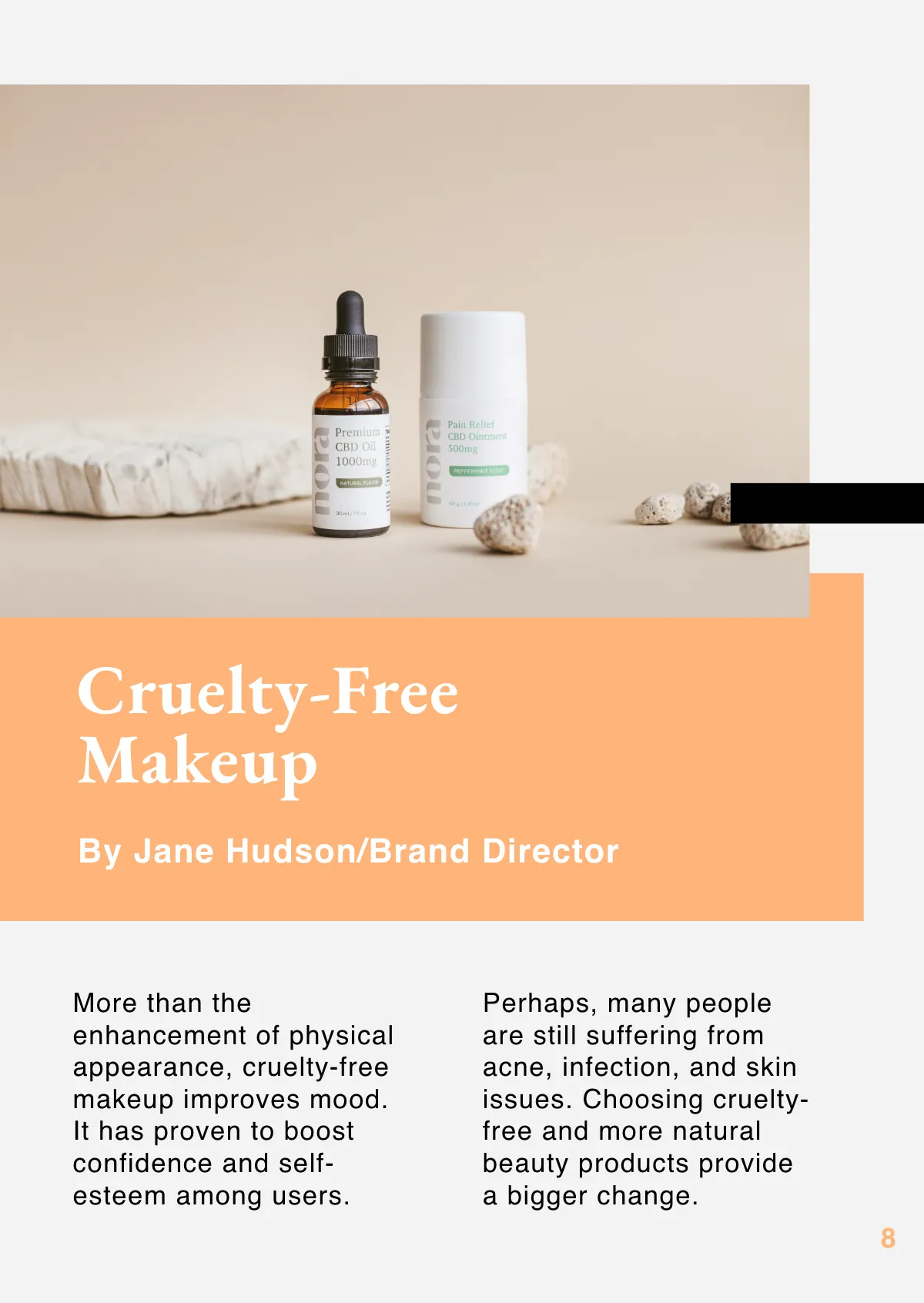 Free Cosmetics Booklet Template to Edit Online