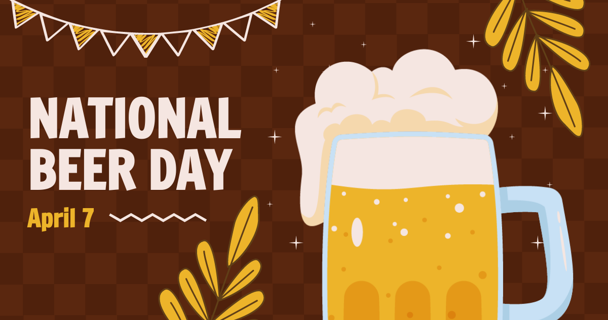 National Beer Day Facebook Post Template