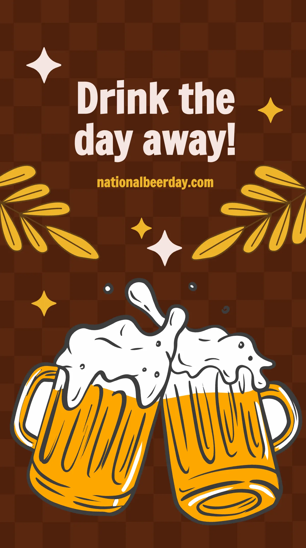Free National Beer Day Instagram Story Template to Edit Online