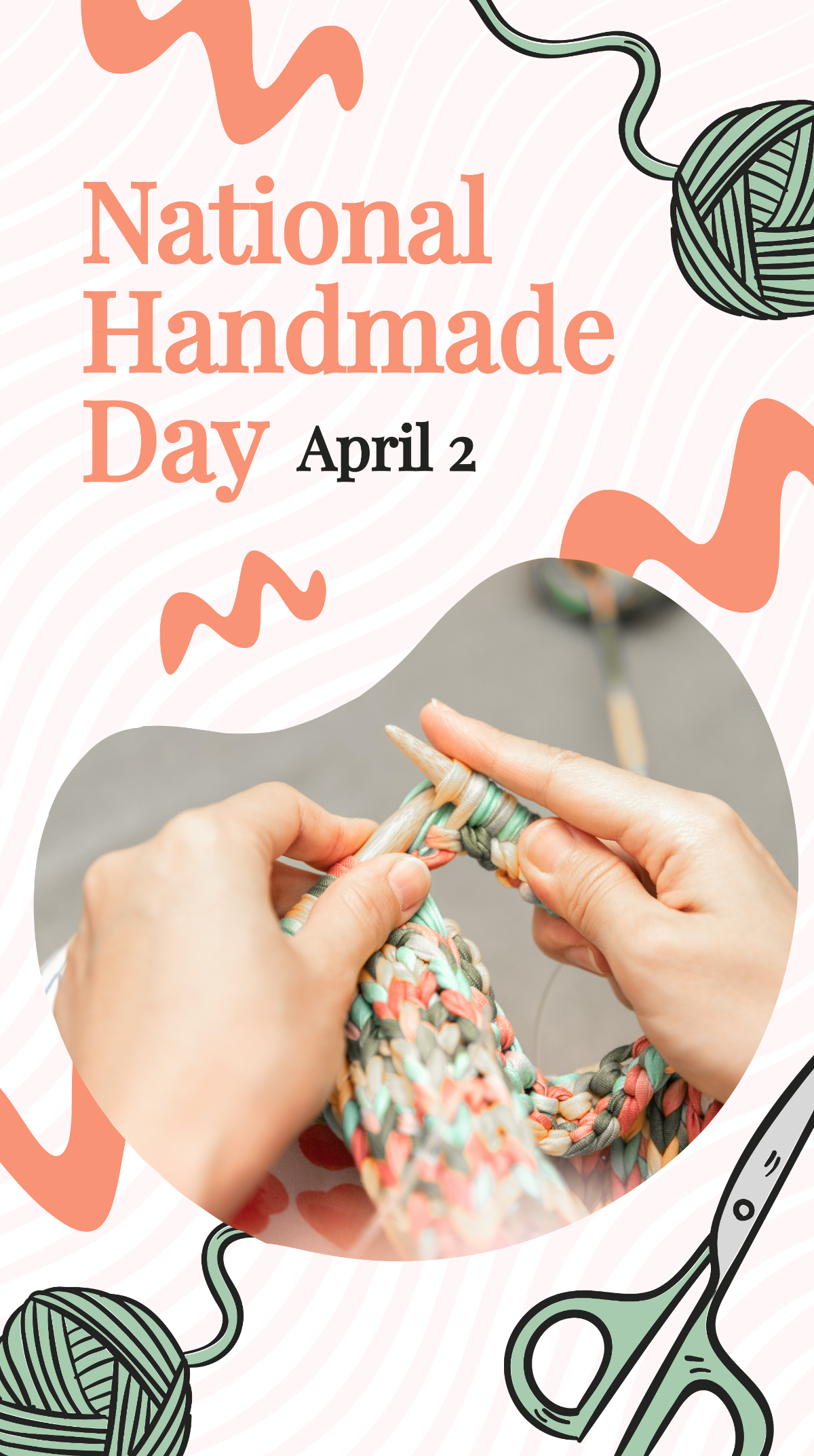 Free National Handmade Day Instagram Story Template