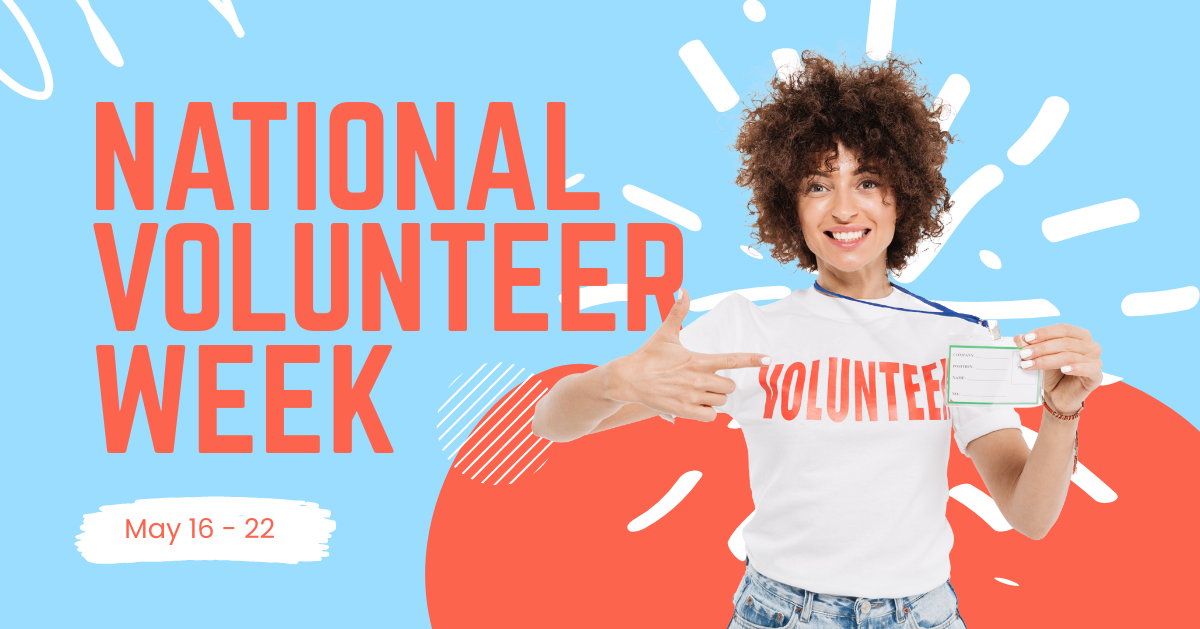 National Volunteer Week Facebook Post Template