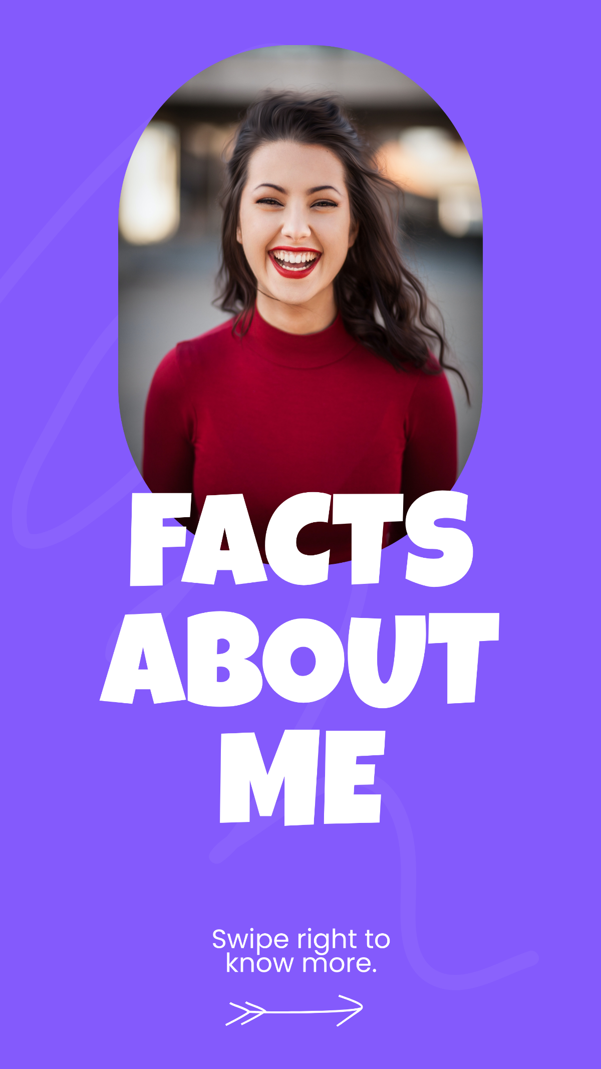 About Me Instagram Story Template