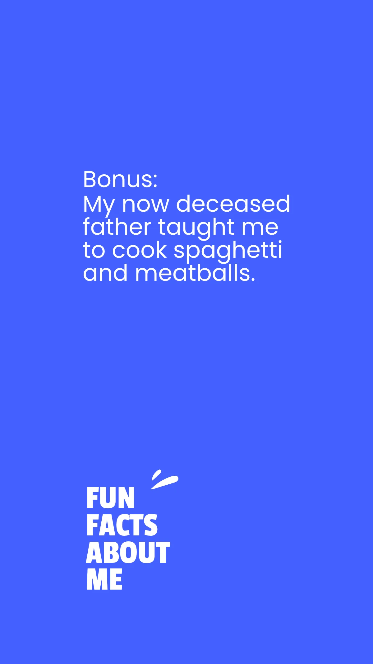 Free Fun Facts About Me Instagram Story Template to Edit Online