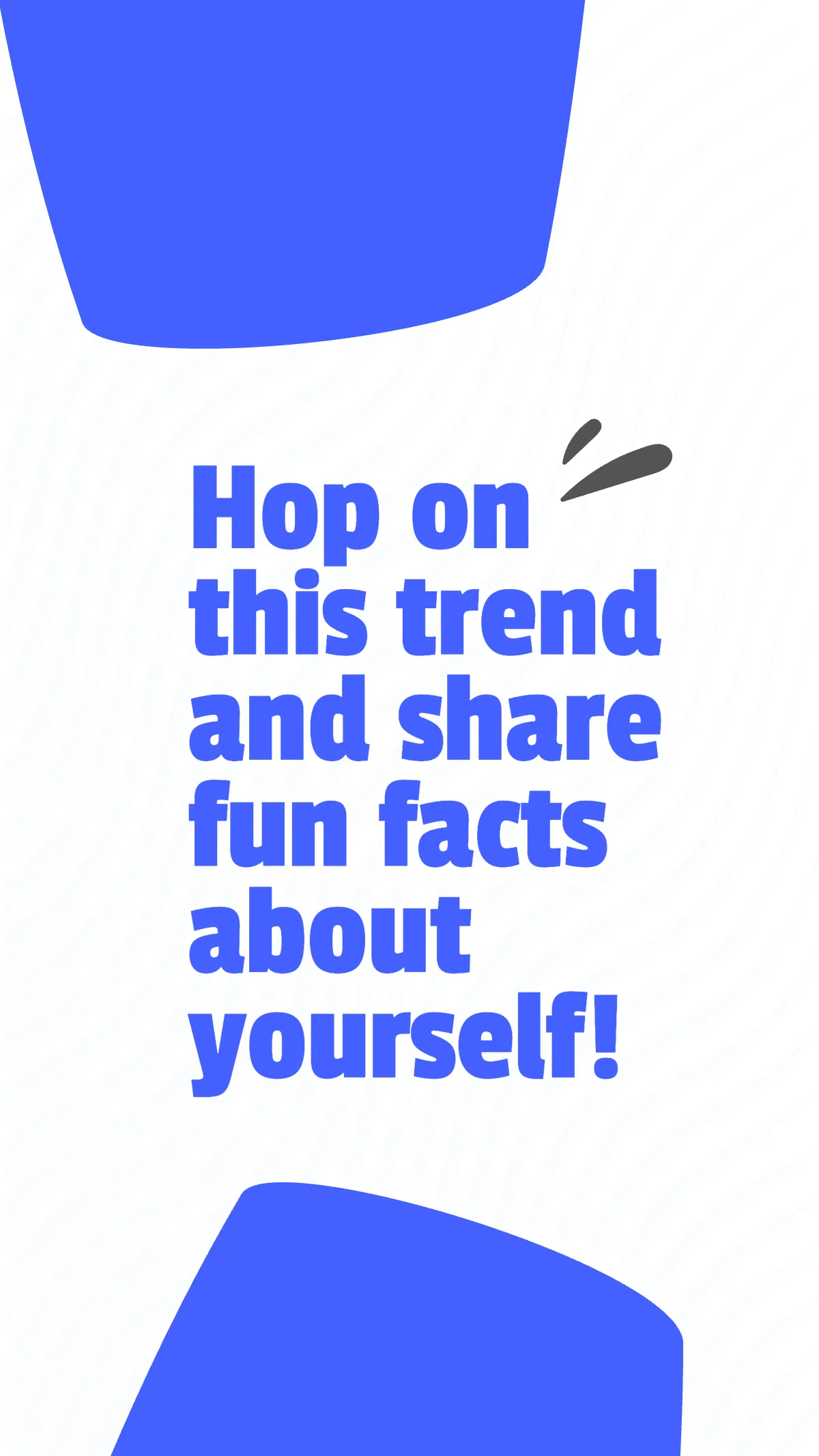 Free Fun Facts About Me Instagram Story Template to Edit Online