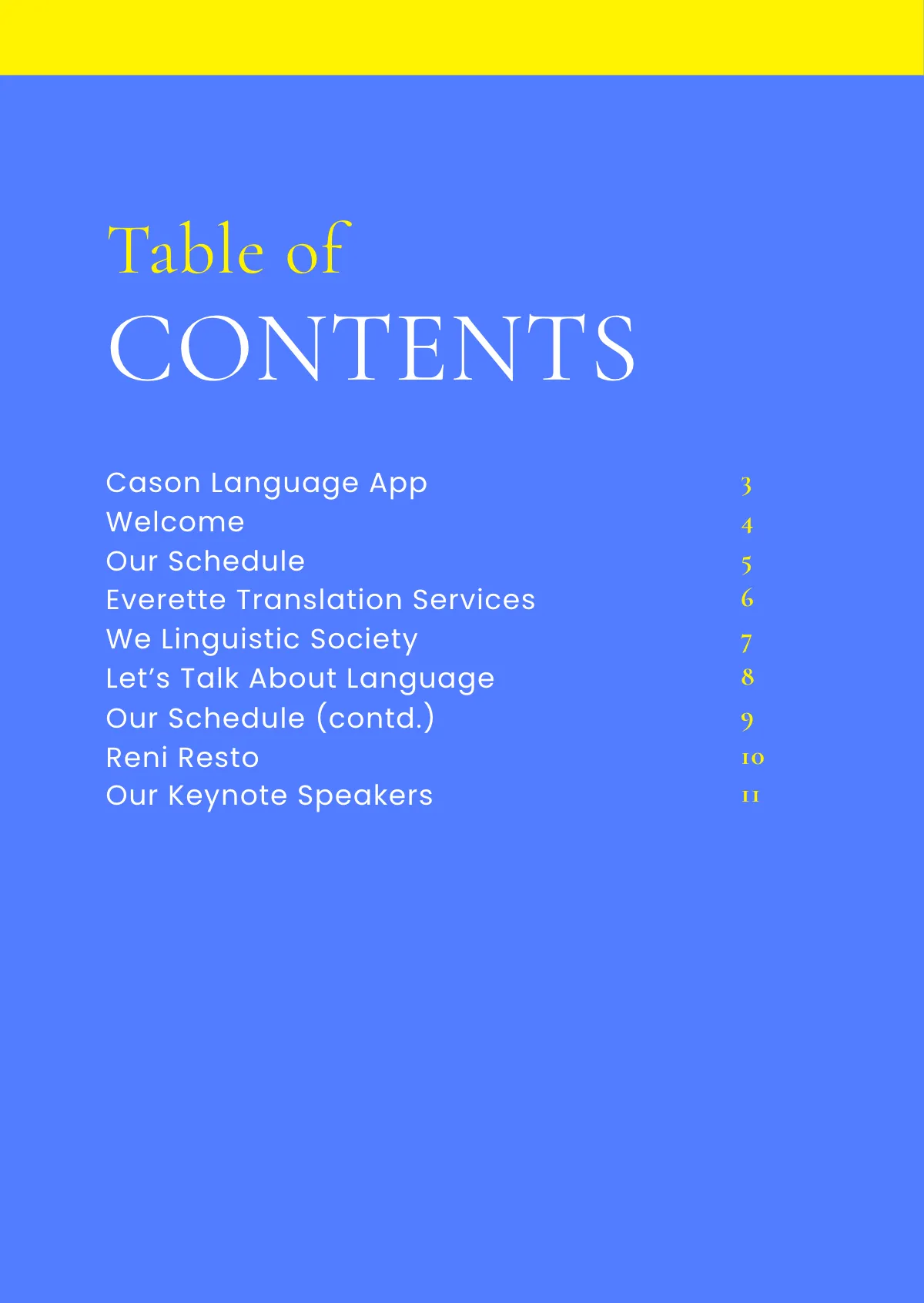 Free Conference Booklet Template to Edit Online