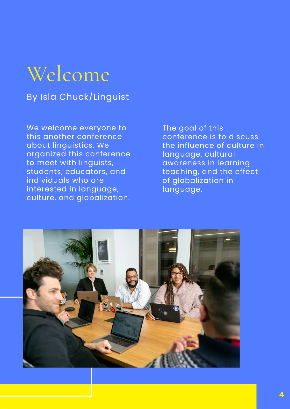 Free Conference Booklet Template to Edit Online