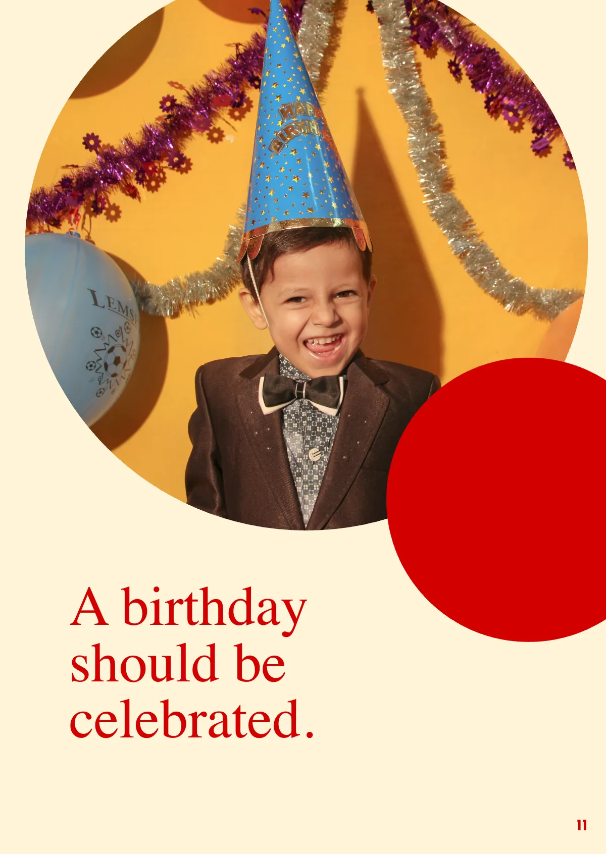 Free Birthday Booklet Template to Edit Online