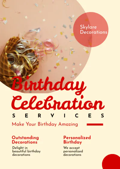 Free Birthday Booklet Template to Edit Online