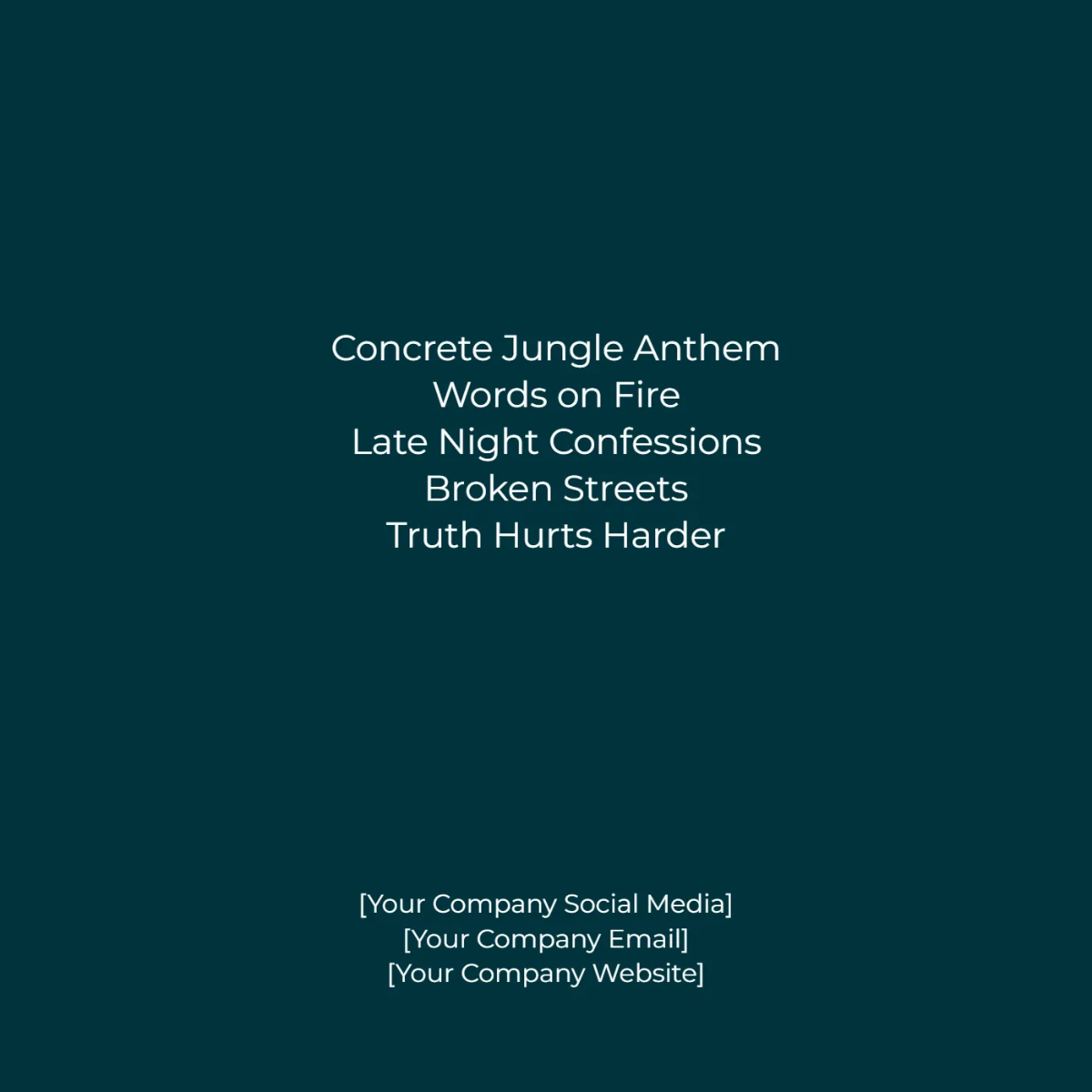 Free Hip Hop Album Cover Template to Edit Online