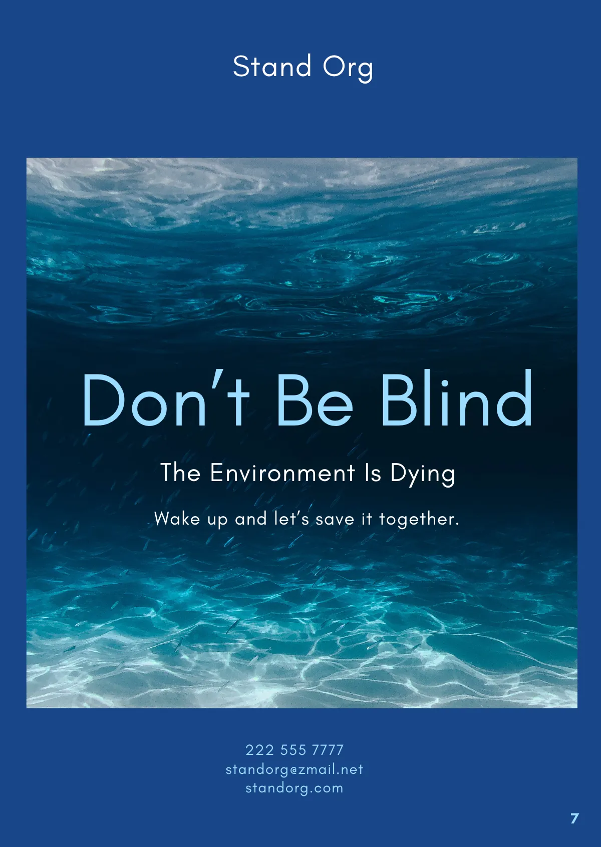 Free Nonprofit Booklet Template to Edit Online