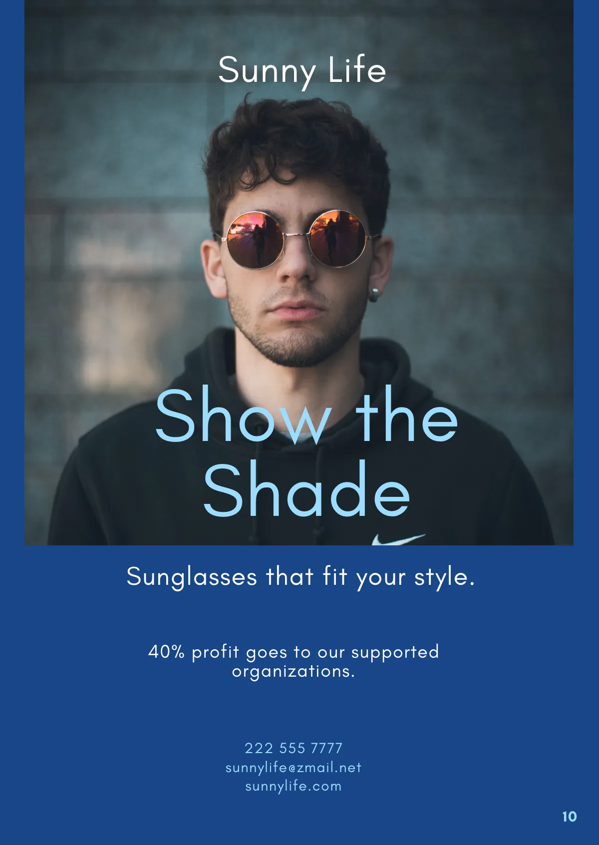 Free Nonprofit Booklet Template to Edit Online