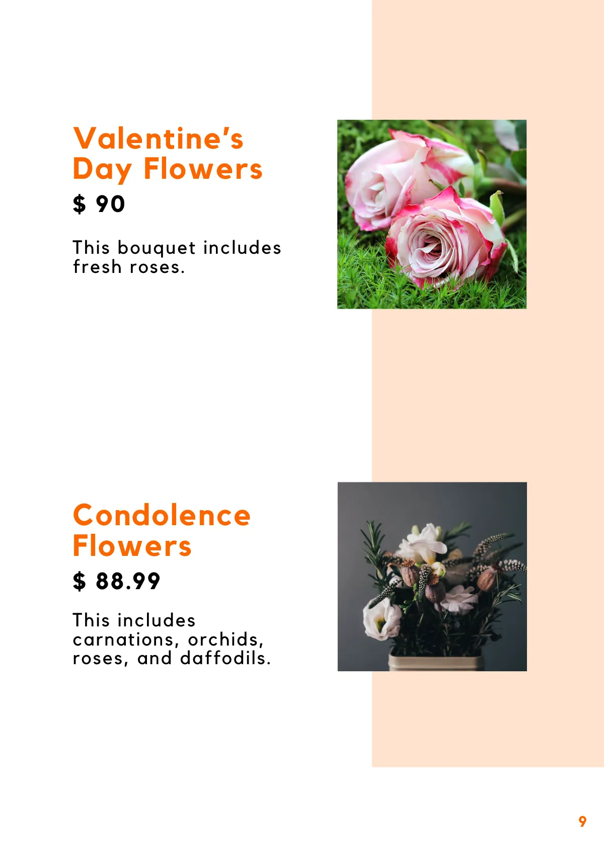 Free Floral Booklet Template to Edit Online