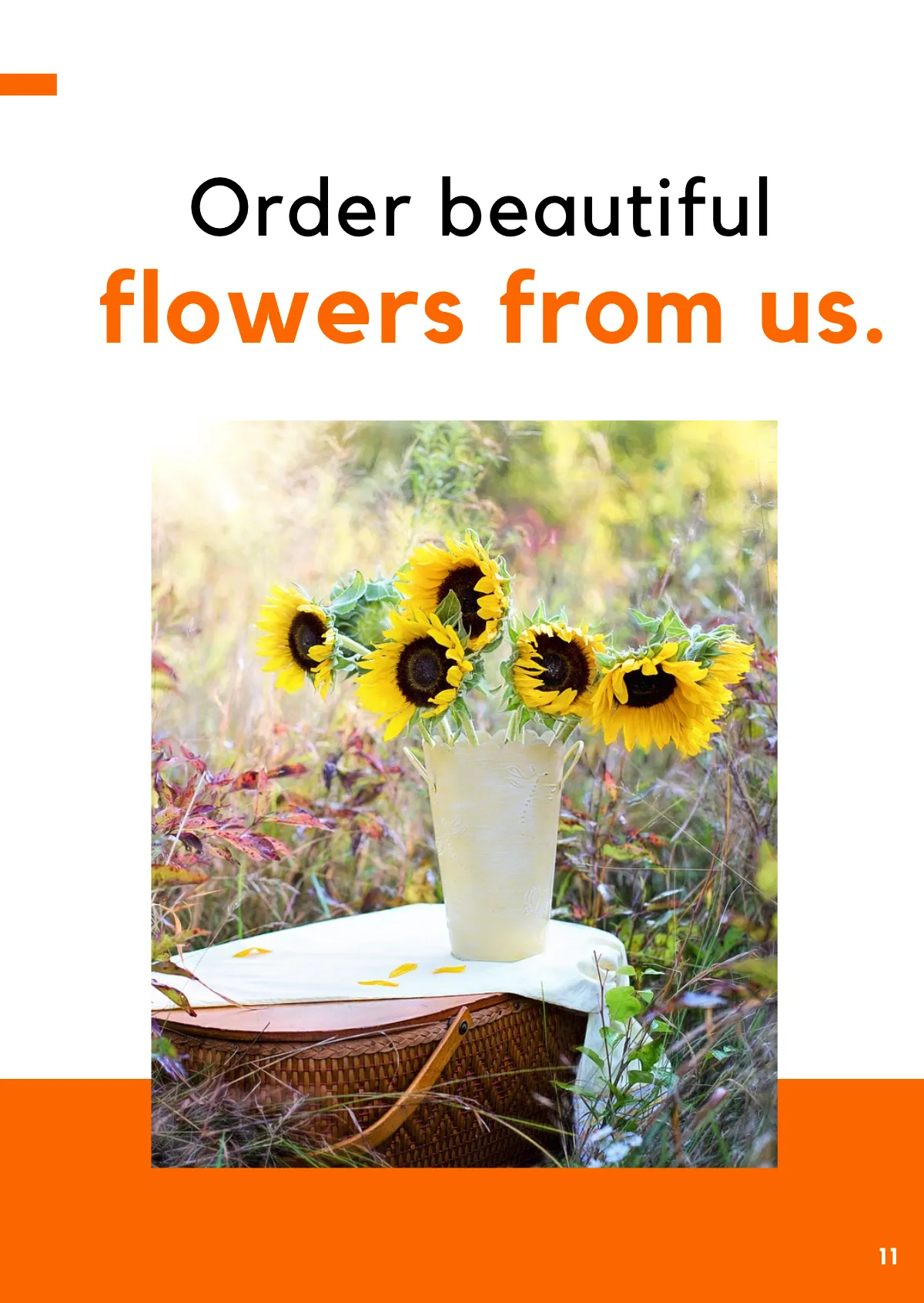 Free Floral Booklet Template to Edit Online