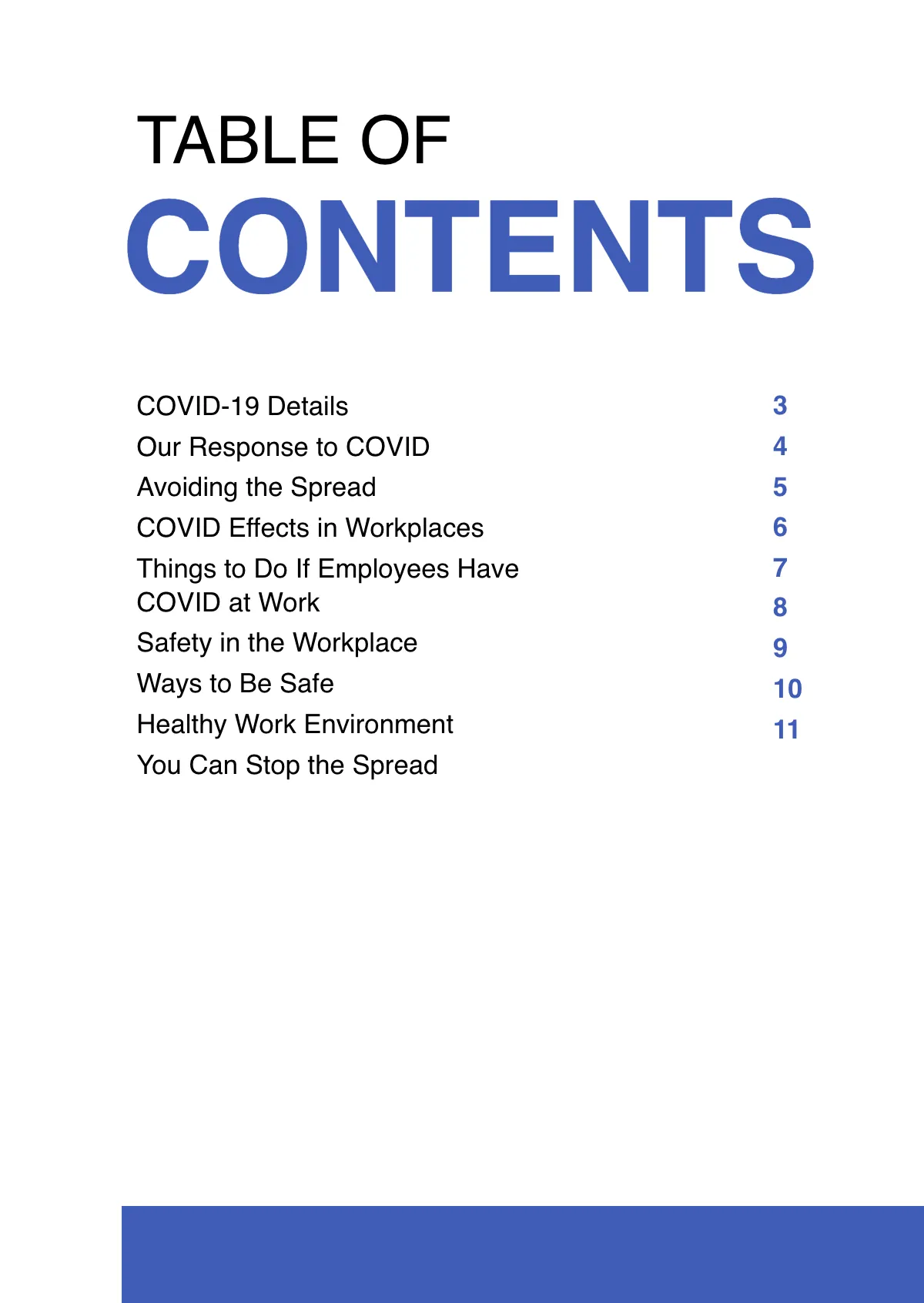 Free Workspaces During COVID Booklet Template to Edit Online
