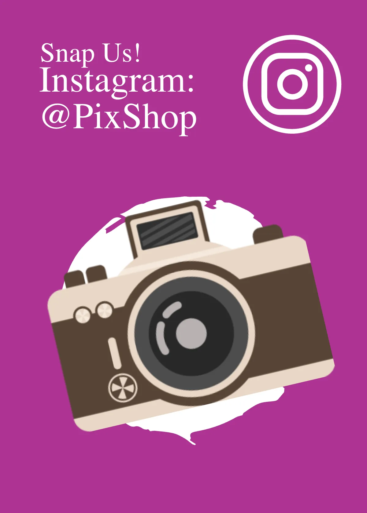 Free Social Media Snap Card Template to Edit Online