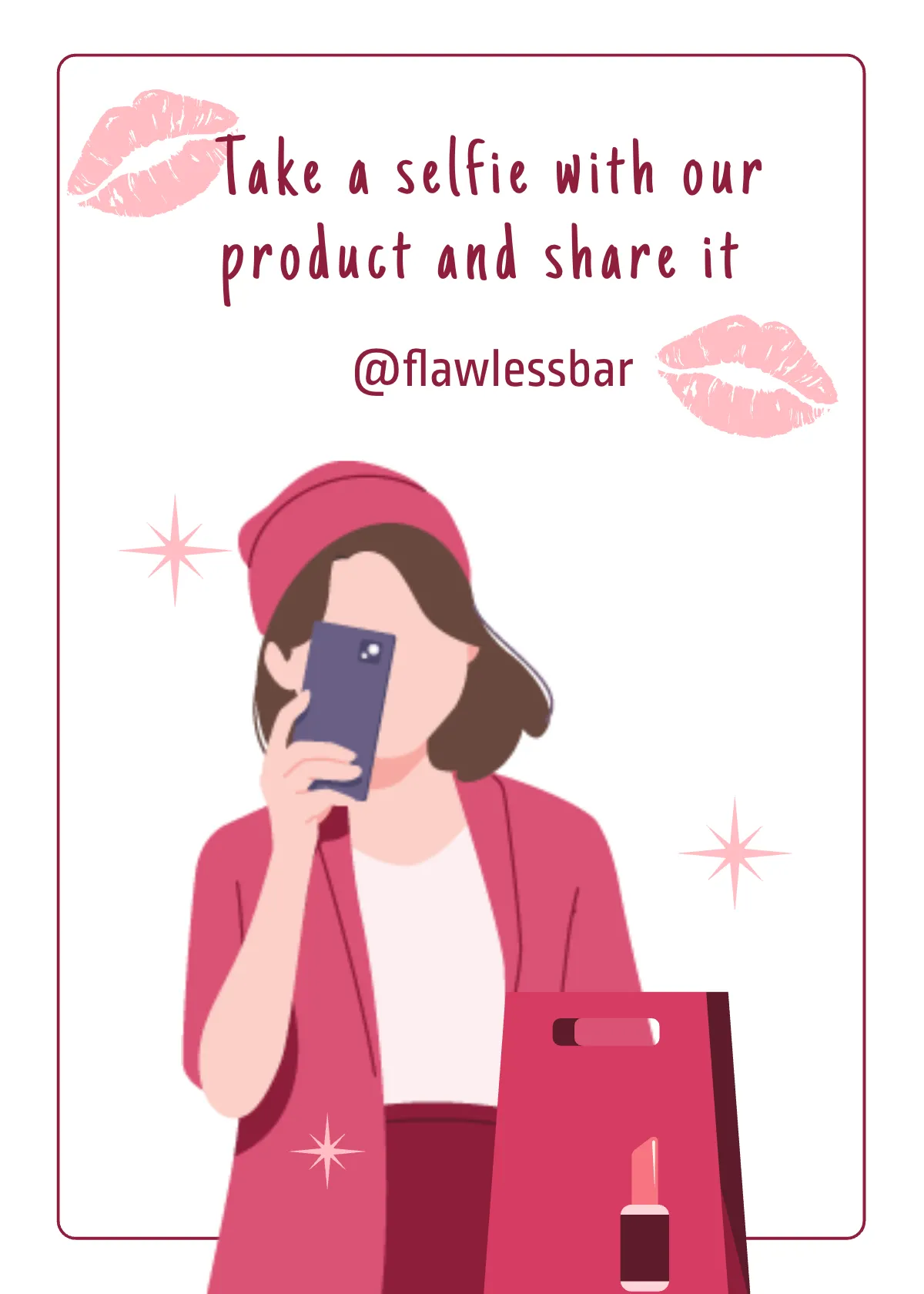 Free Snap And Share Card Template to Edit Online