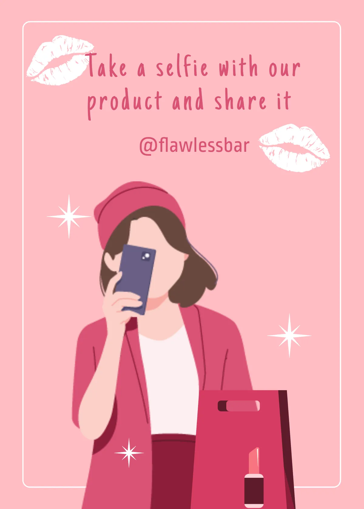 Free Snap And Share Card Template to Edit Online