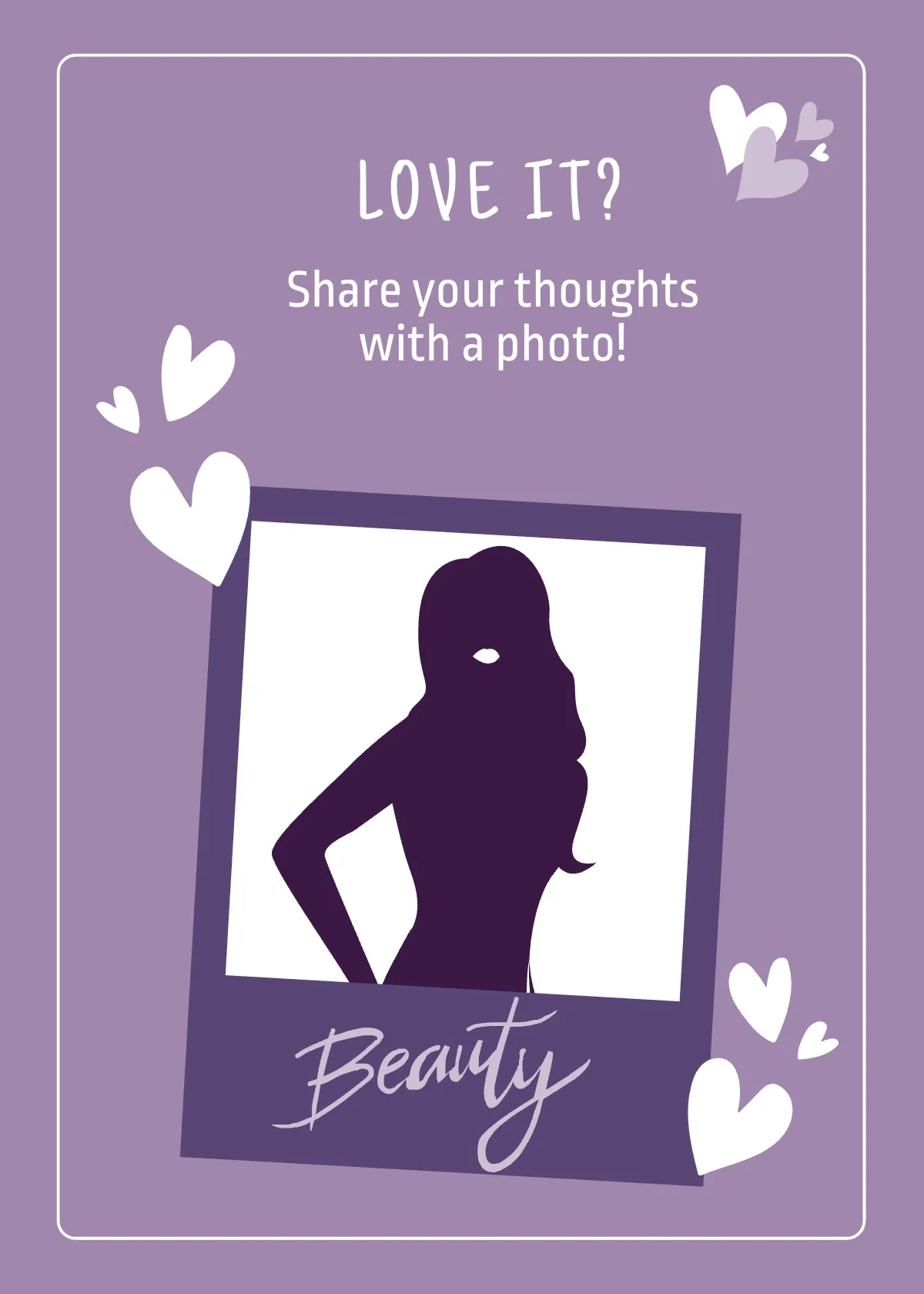 Free Snap And Share Card Template to Edit Online