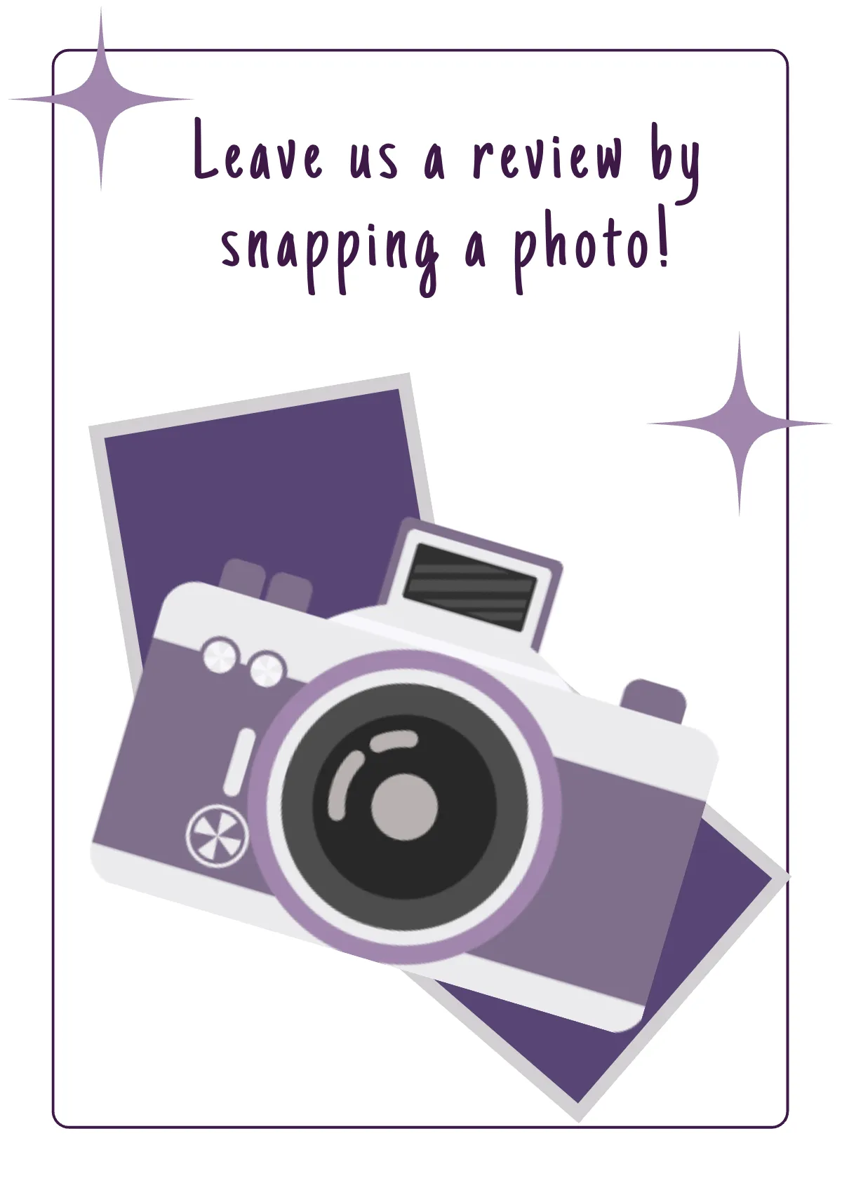 Free Snap And Share Card Template to Edit Online