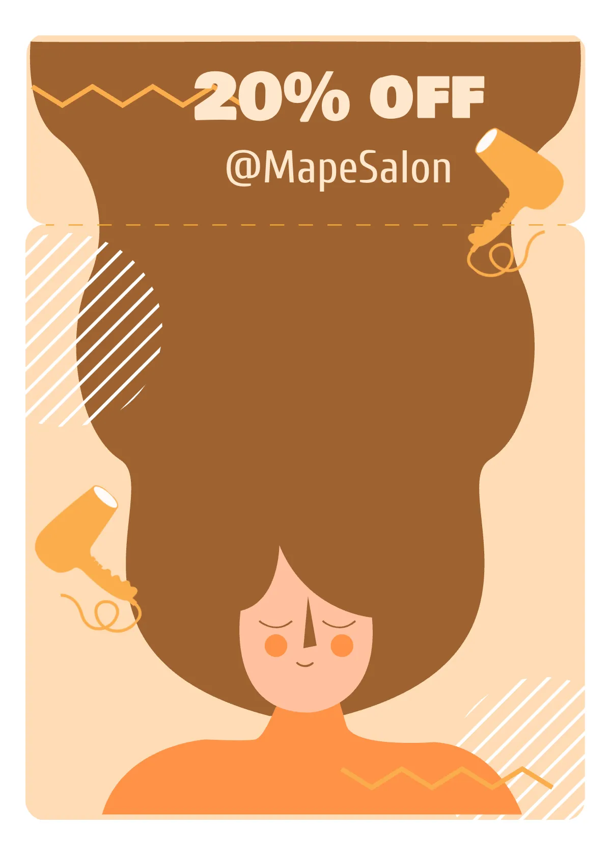 Free Snap Off Card Template to Edit Online