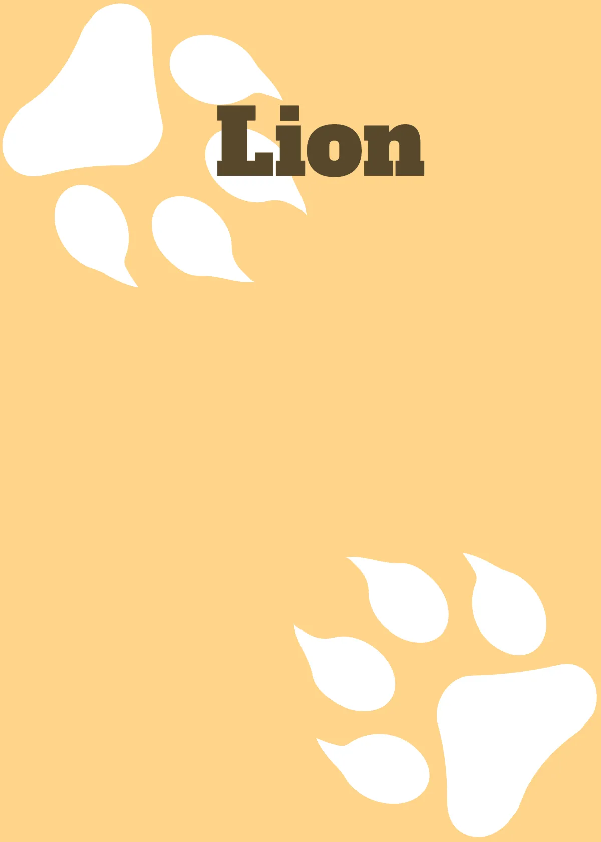 Free Animal Snap Card Template to Edit Online