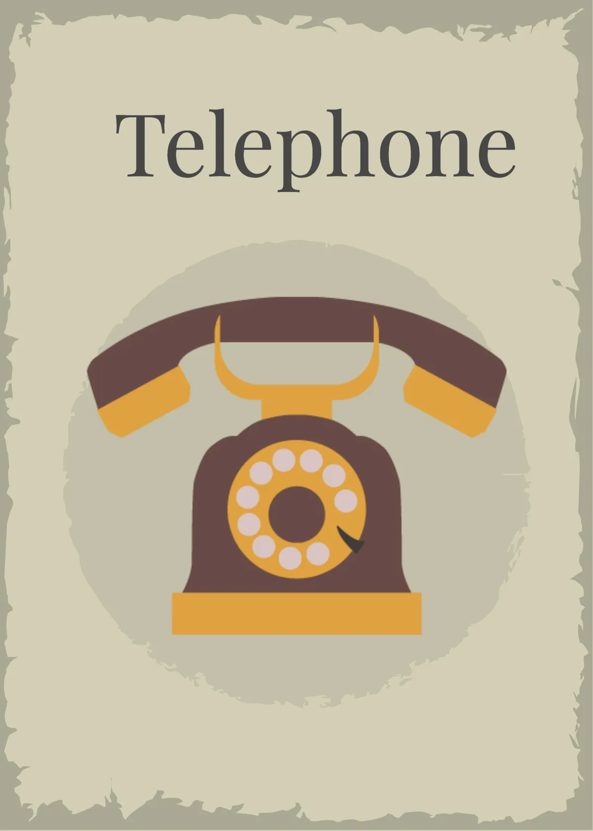 Free Vintage Snap Card Template to Edit Online